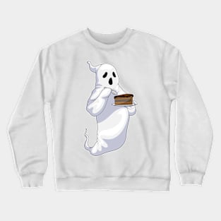 Ghost Halloween Cake Crewneck Sweatshirt